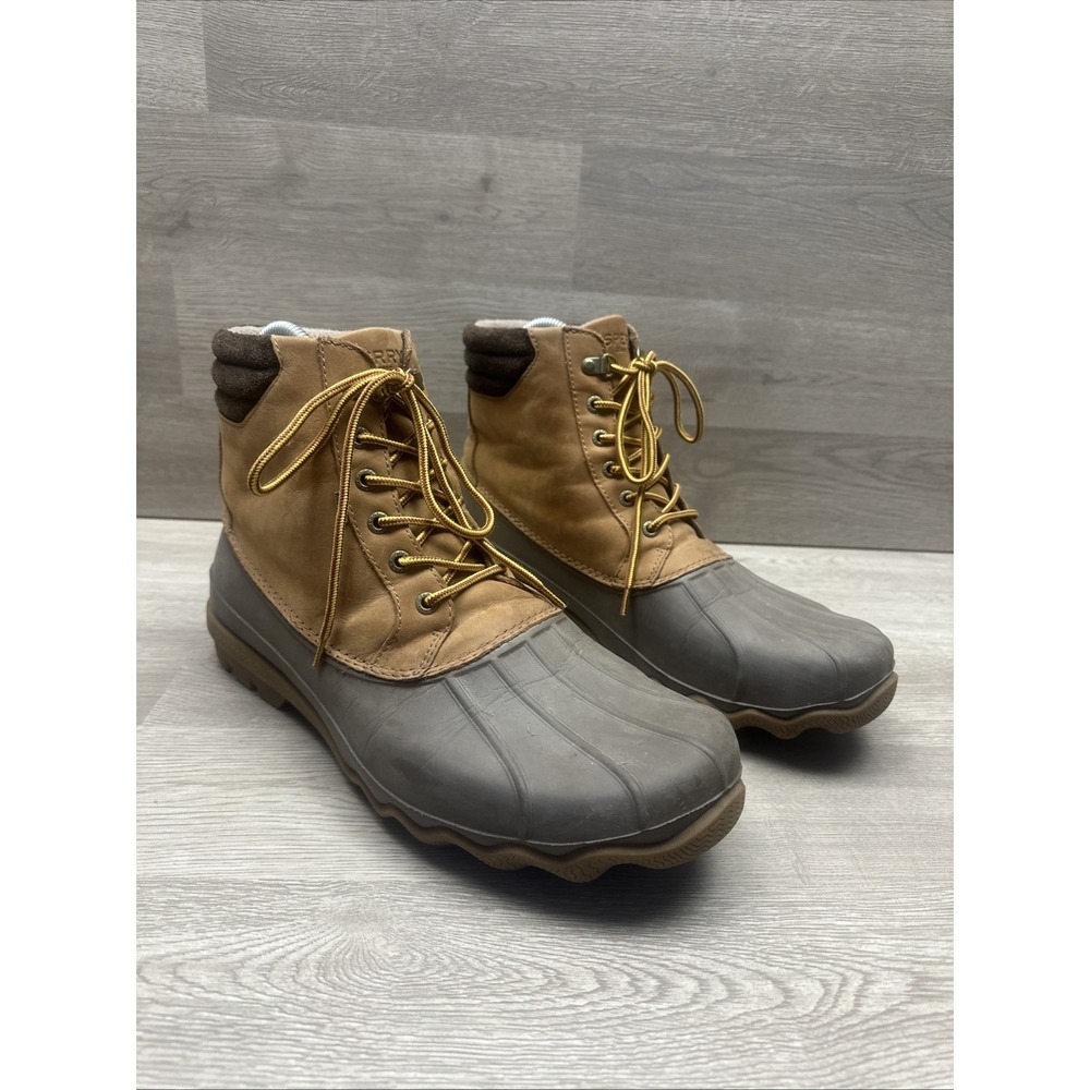 Sperry Top-Sider Men's Avenue Duck Boot Tan Brown Size 13M‎ STS12126 Very Nice